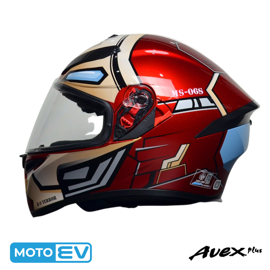 Motorcycle Helmets (Full face) Avex K9